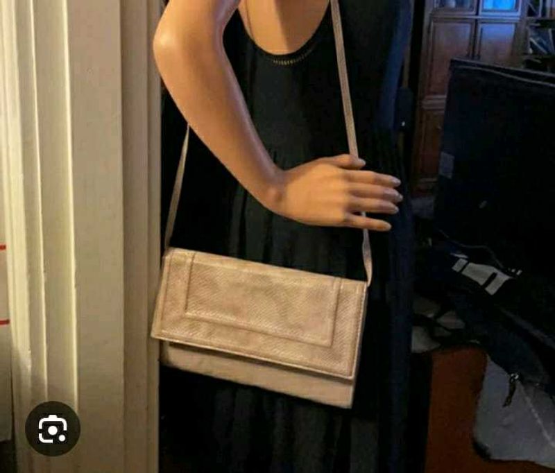 H&amp;M snakeskin crossbody bag