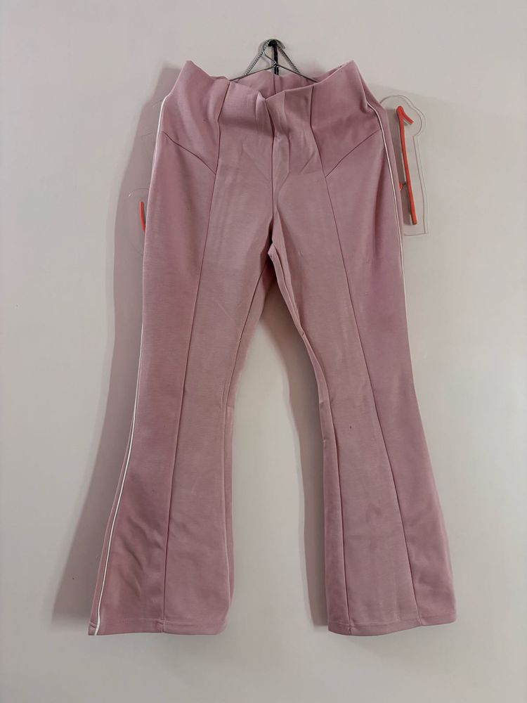 Retro Pink Flared Pants