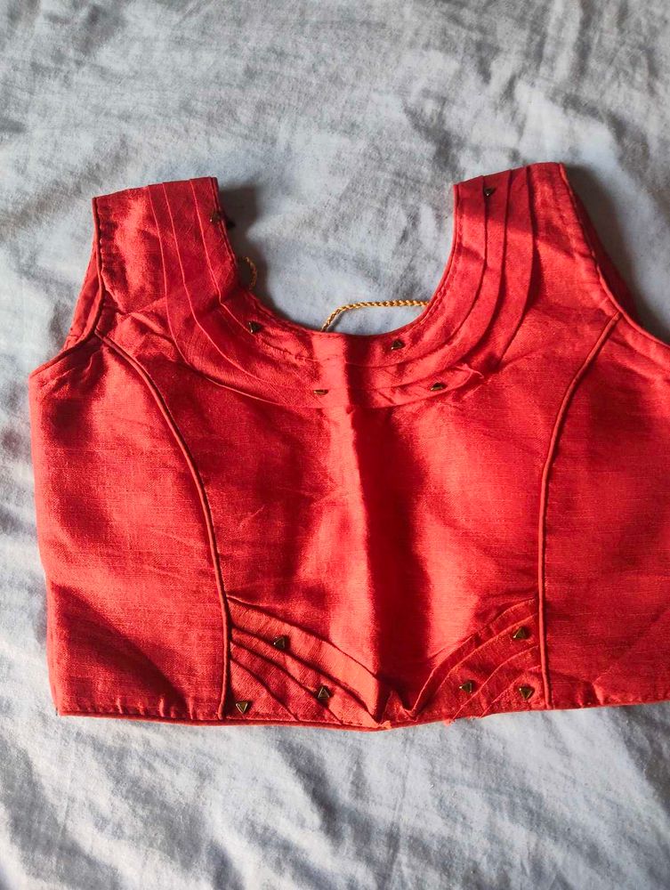 Vibrant Red Ethnic lehnga