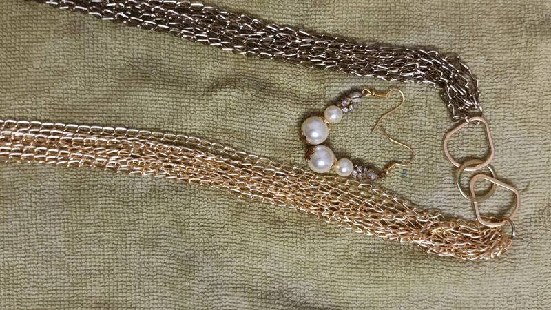 Fancy chain with Earring