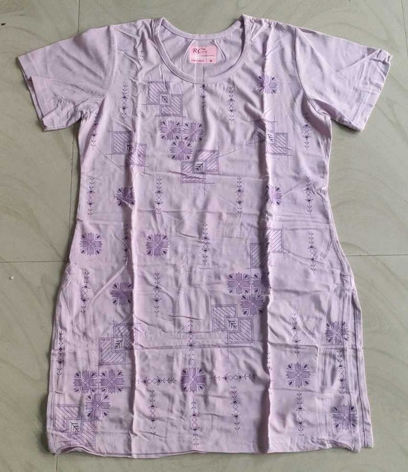 Casual Lavender Dress
