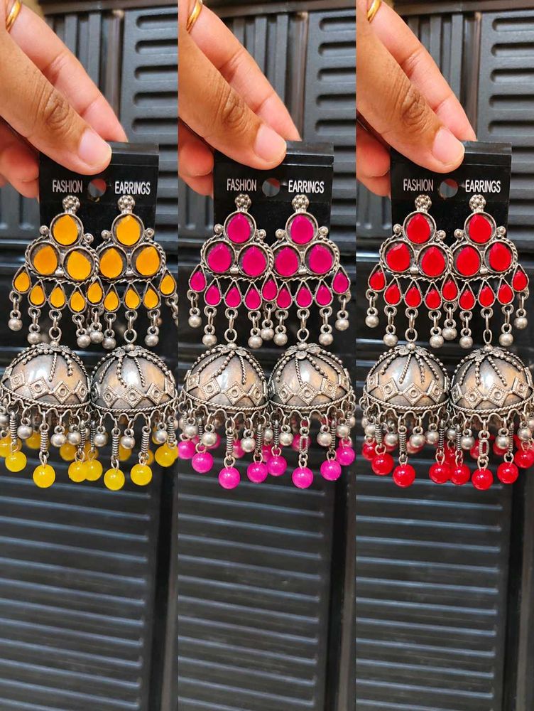 Ethnic Jhumka Earrings