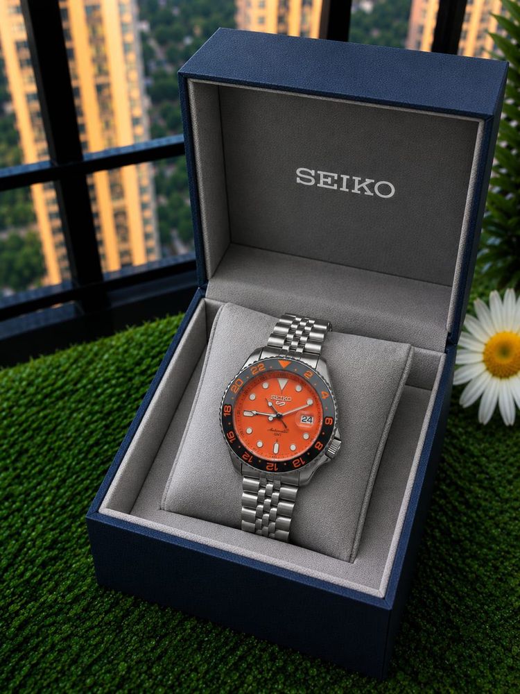 Seiko Dive Watch - Orange Dial