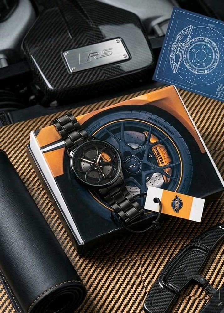 Nickies men's wheel watch