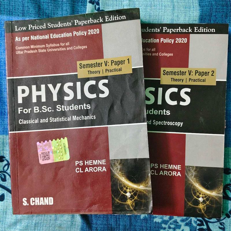 Physics for B.Sc. Students Books