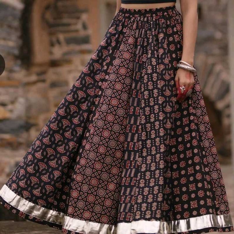Anayna Ethnic Maxi/Long Skirt