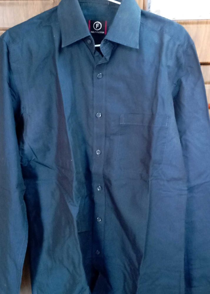 Men's Dark Blue Formal Shirt regular fit