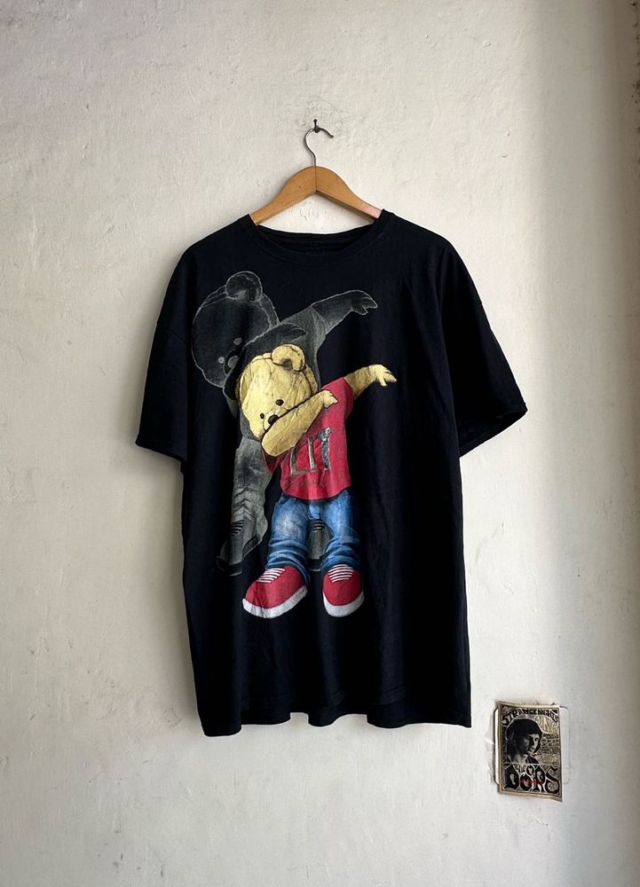 Cool Teddy Bear Graphic T-Shirt