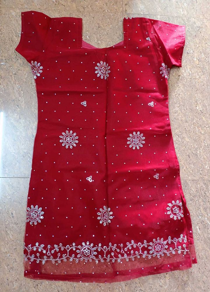 Newly Stitched 40 Size Kurti Set