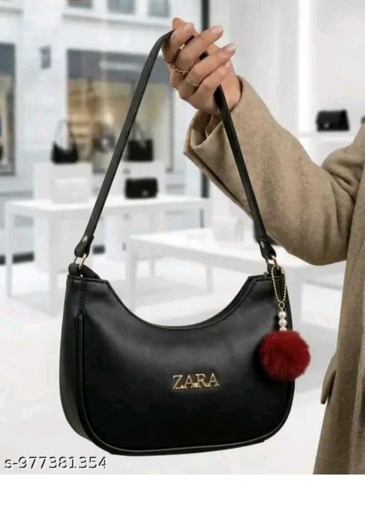 zara Black Shoulder Bag