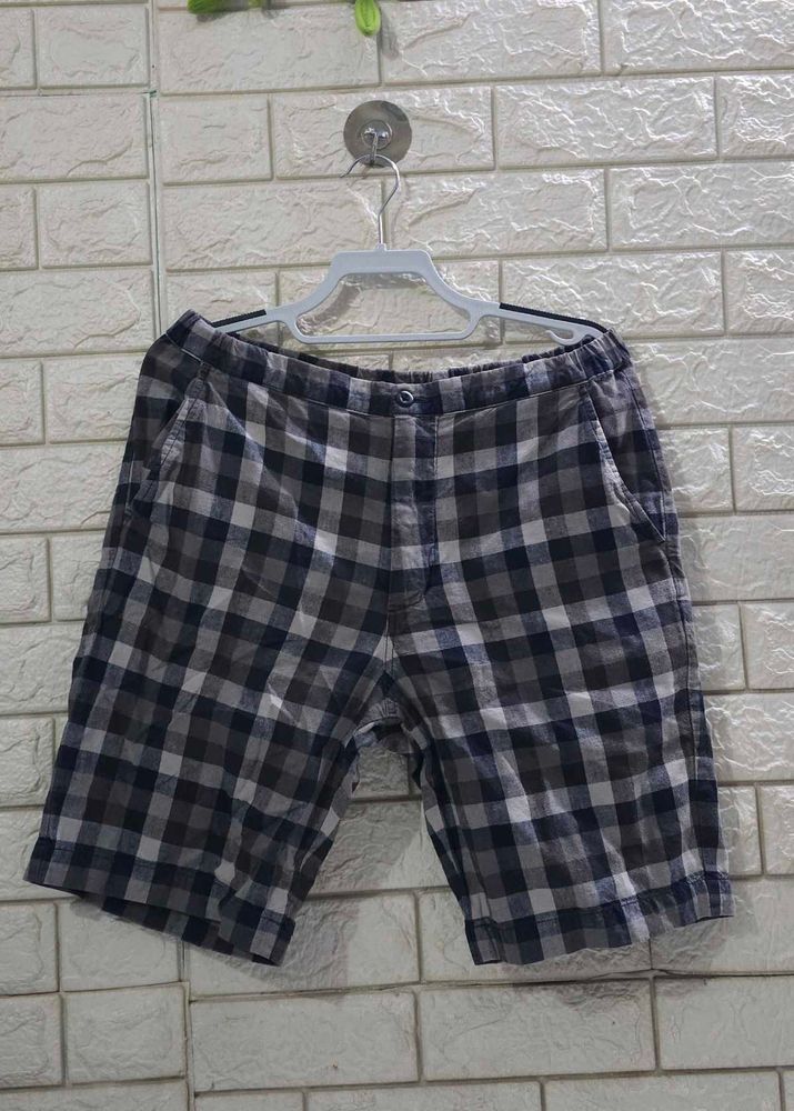 UNIQLO Men's Plaid Chino Shorts