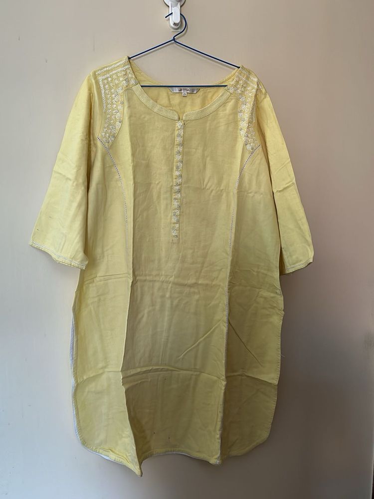 kurta yellow