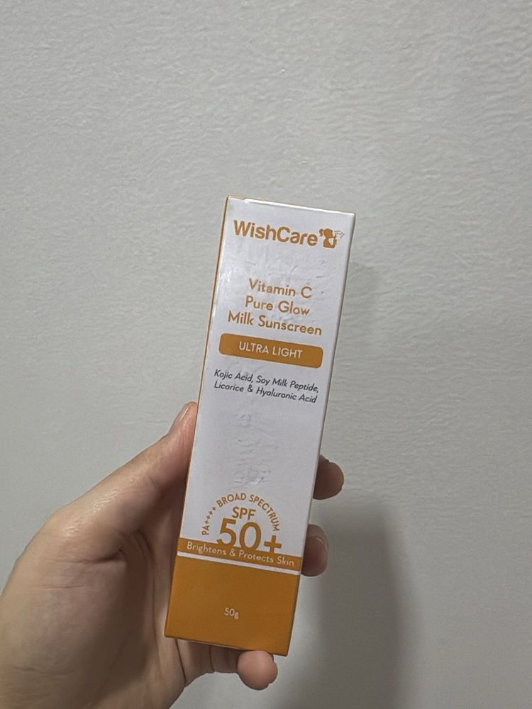 WishCare Vitamin C Milk Sunscreen SPF 50+
