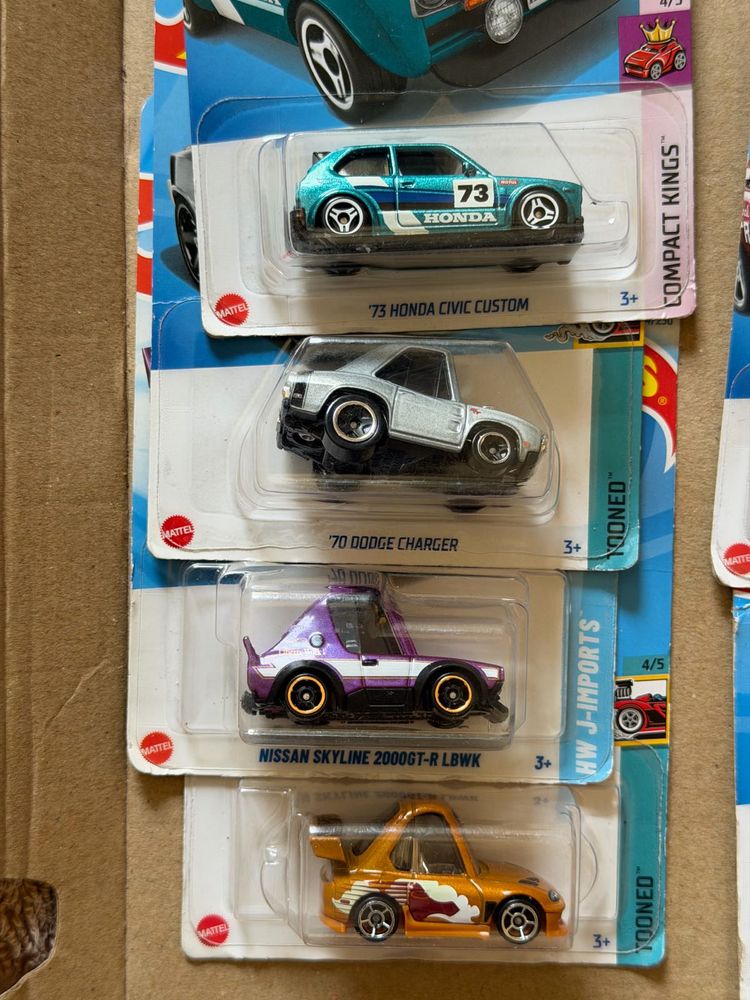 Hot Wheels Collection four mini