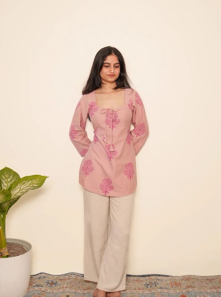Korakagaz-LAILA SHORT KURTI ( SIZE XS )