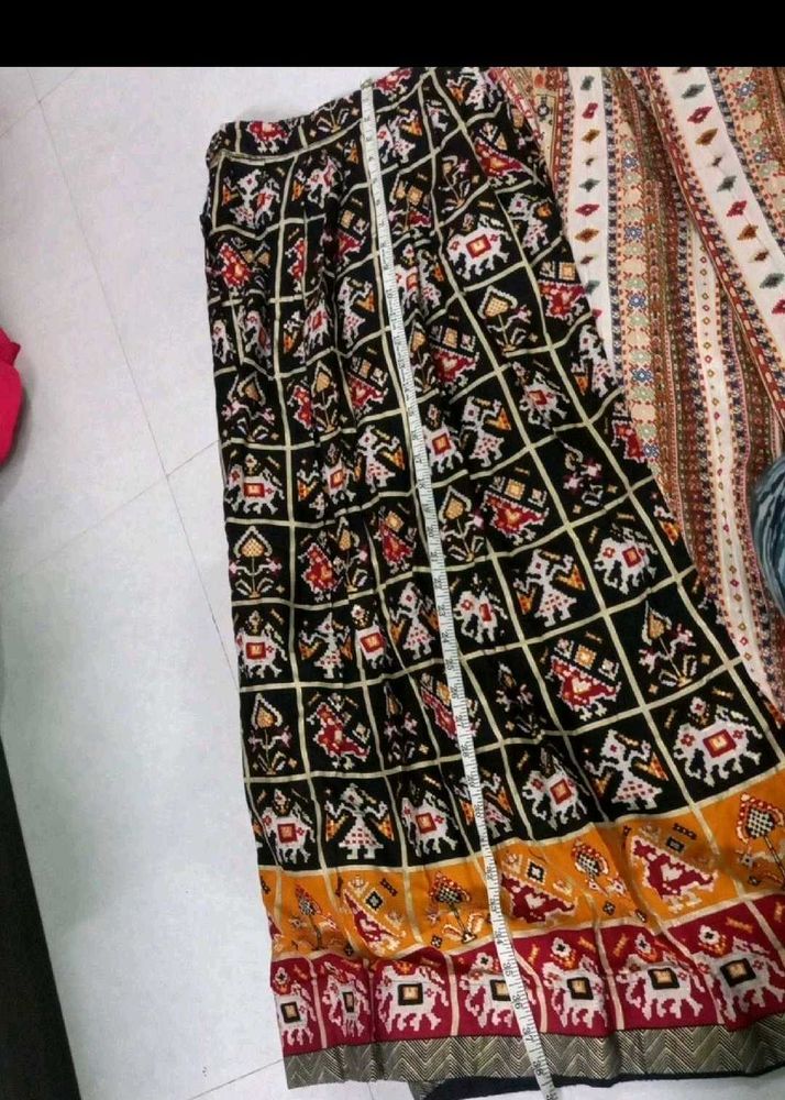 Bohemian Elephant Print Maxi Skirt