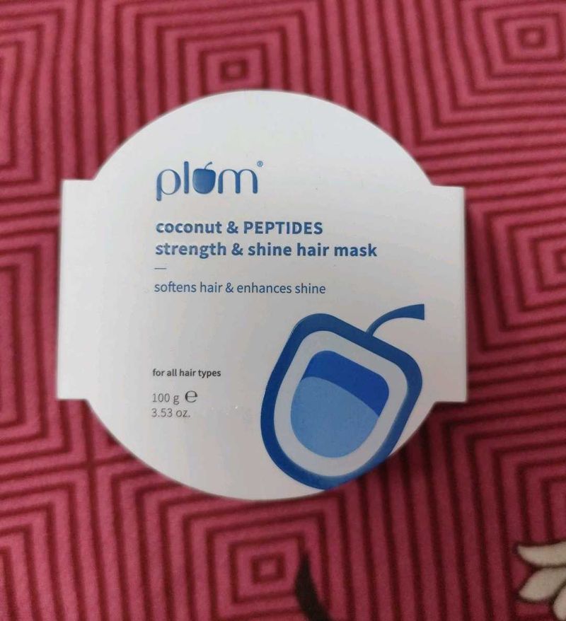 Plum Coconut &amp; Peptides Hair Mask