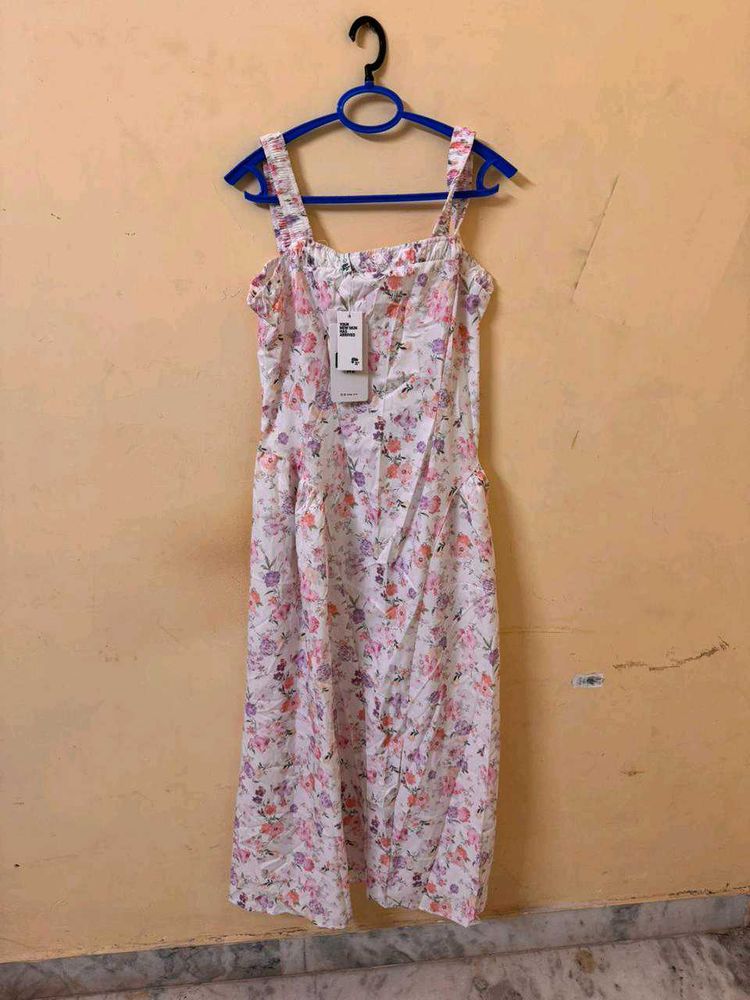 Floral Print Maxi Dress