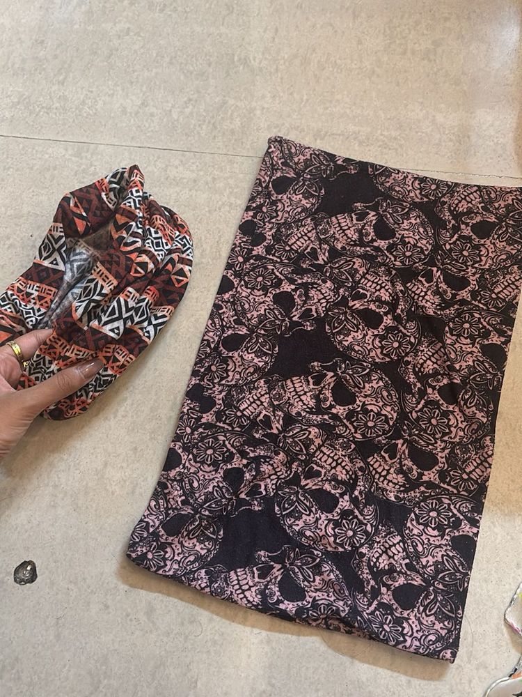 COMBO Y2K funky scarfs