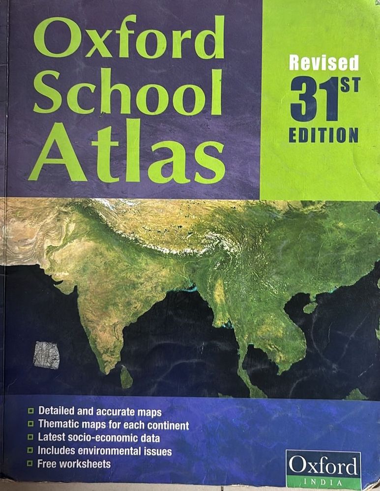 Oxford School Atlas - 31st Edition