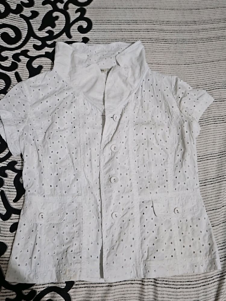 Whirt Shrug Pattern Shirt