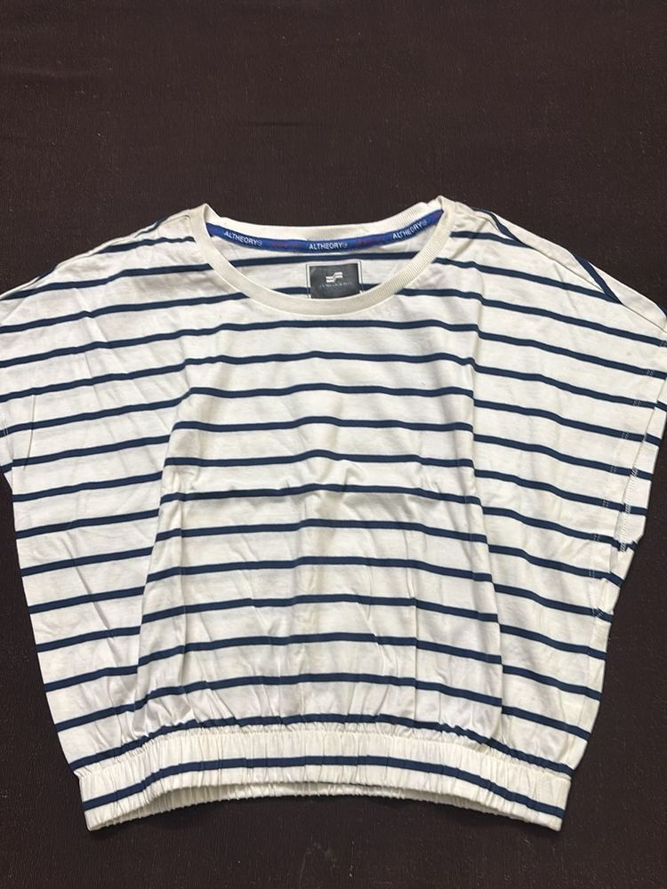 Striped Cotton T-Shirt