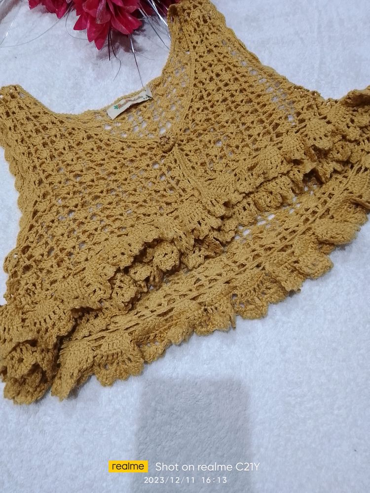 Crochet Crop Top