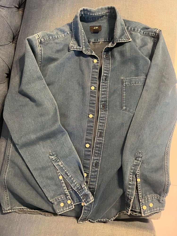 HnM - Men's Blue Denim Shirt