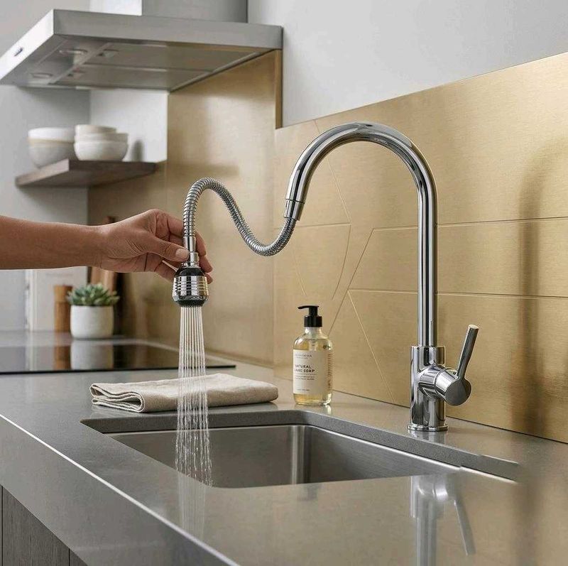 Modern Pull-Down Kitchen Faucet 360°