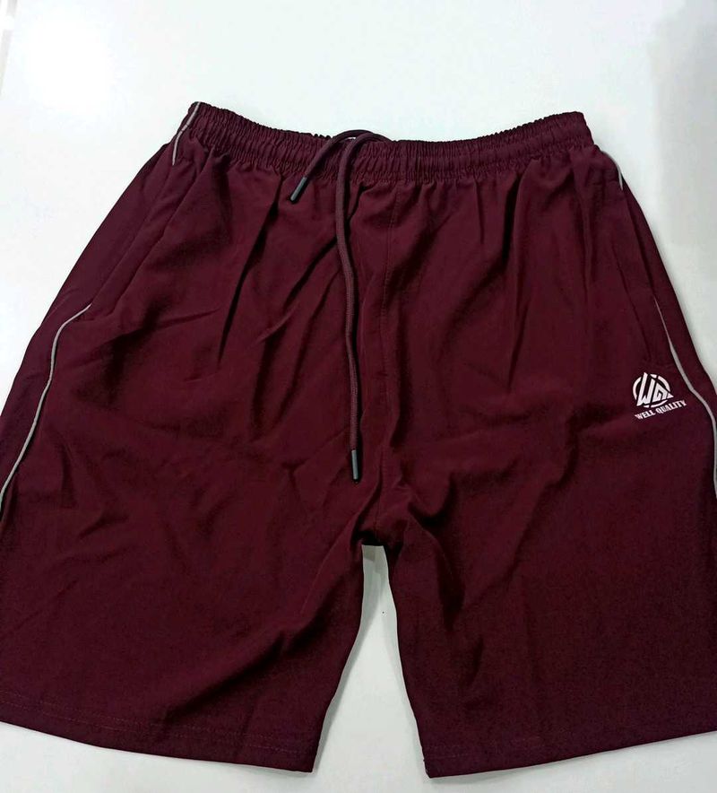 Maroon Athletic Shorts