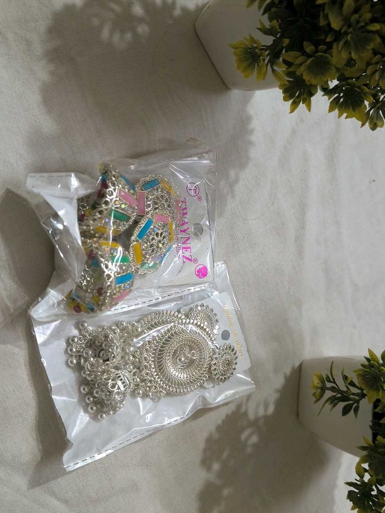 Combo of 2 pair new earings
