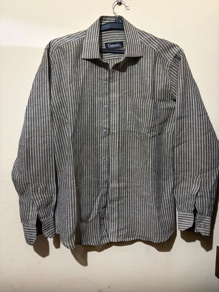 Classic Striped Men's Shirt