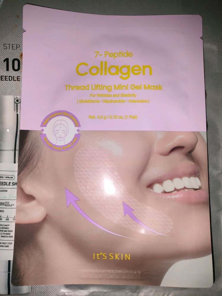 It's SKIN 7 Peptide Collagen Thread Lifting Mini Gel Mask