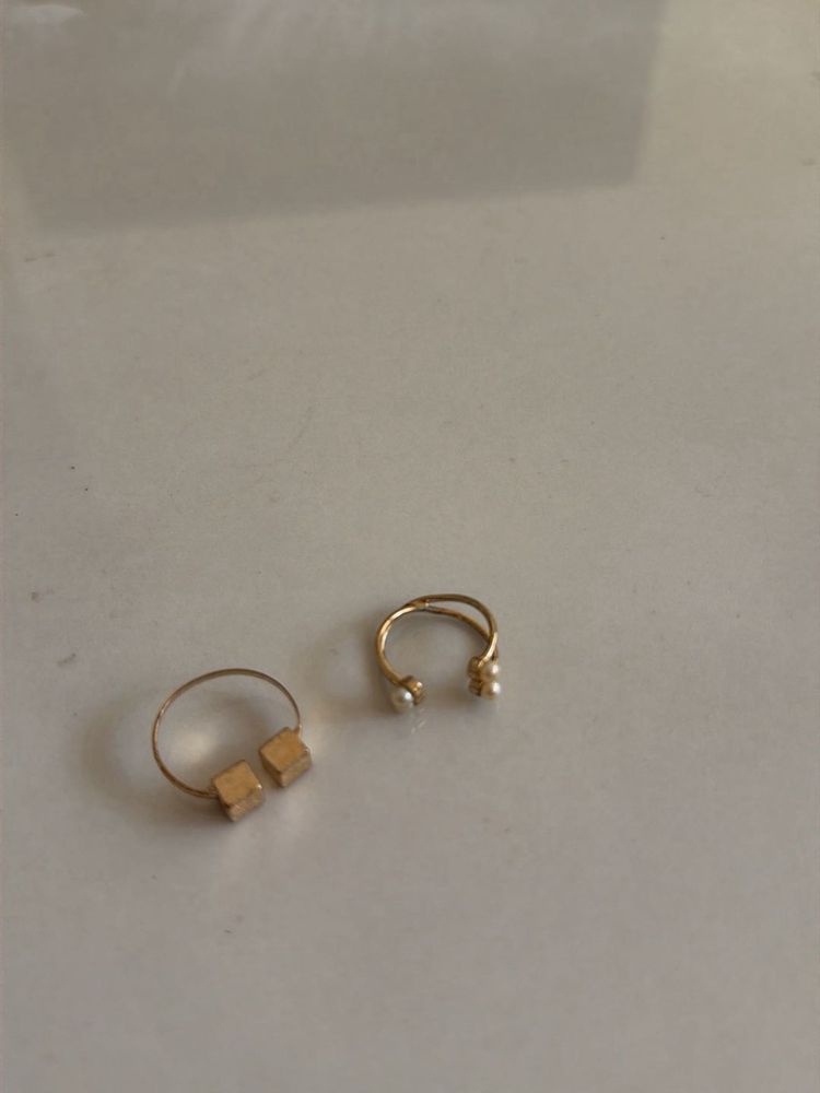 Open Style Rings - Set of 2
