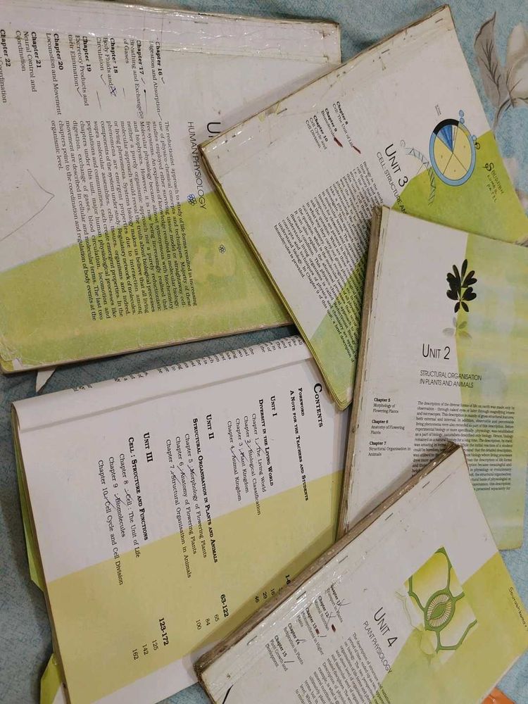 Biology Textbooks Set
