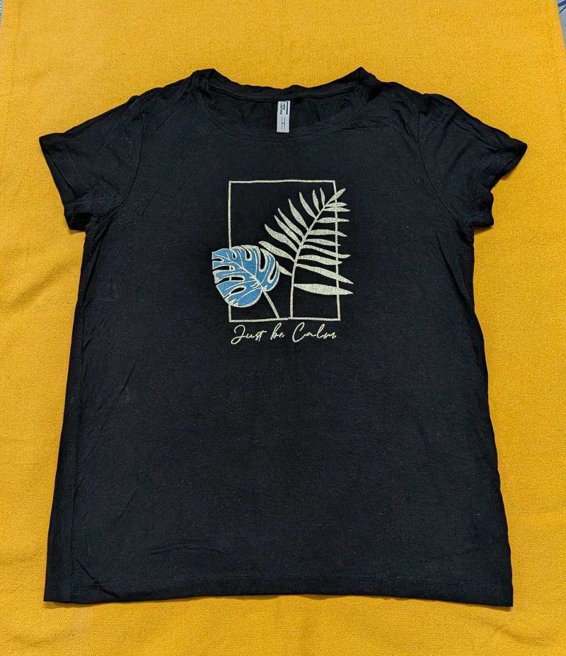 Lifestyle Brand Black Top for Women🤩🧡