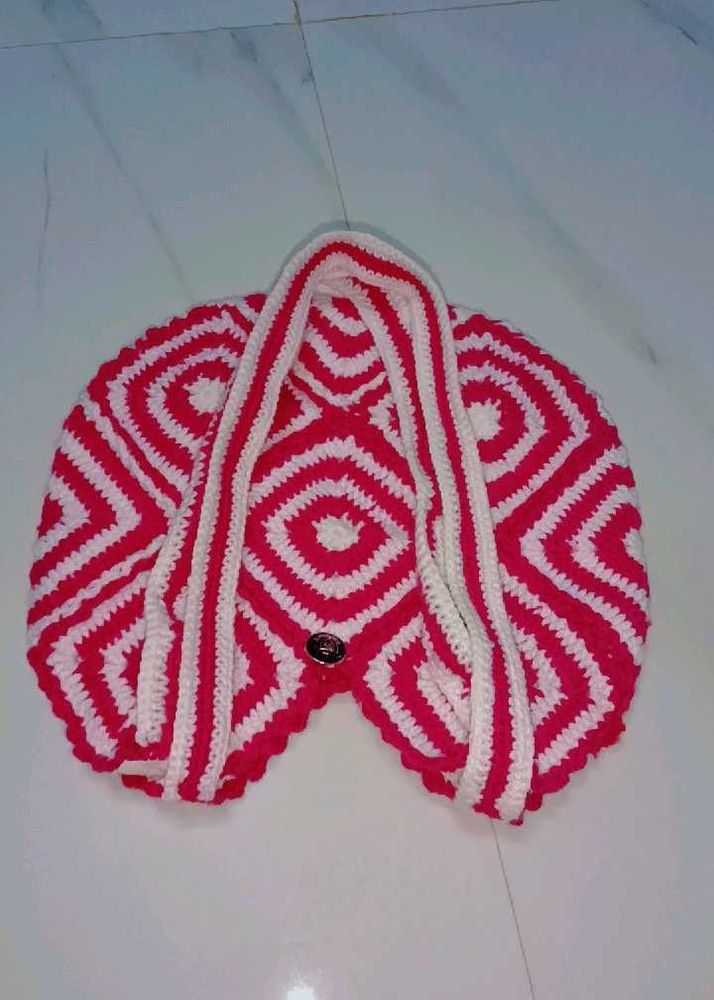 Crocheted Tote Bag
