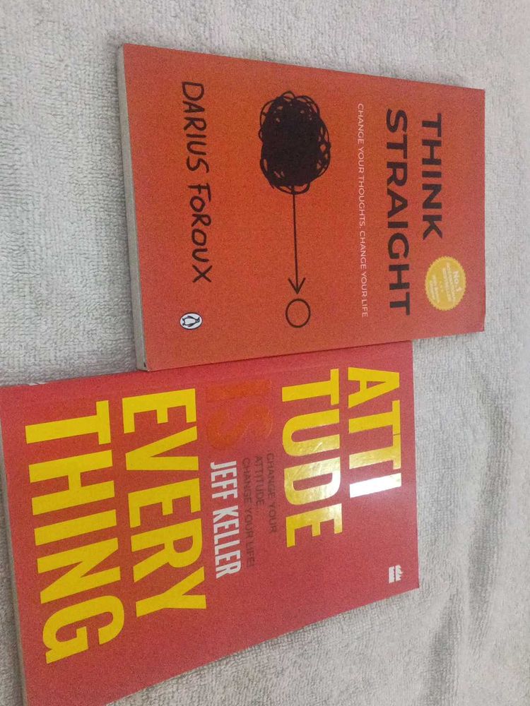 Think Straight &amp; Attitude Books