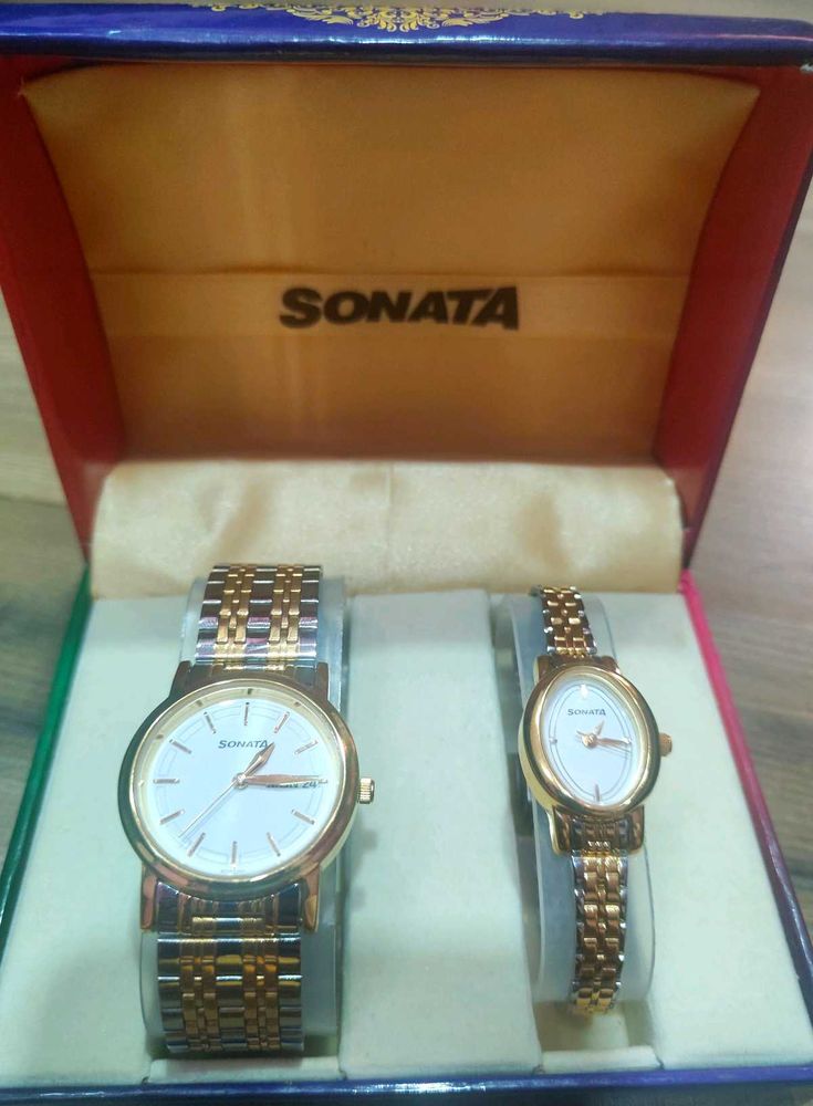 Sonata Couple Watch Set