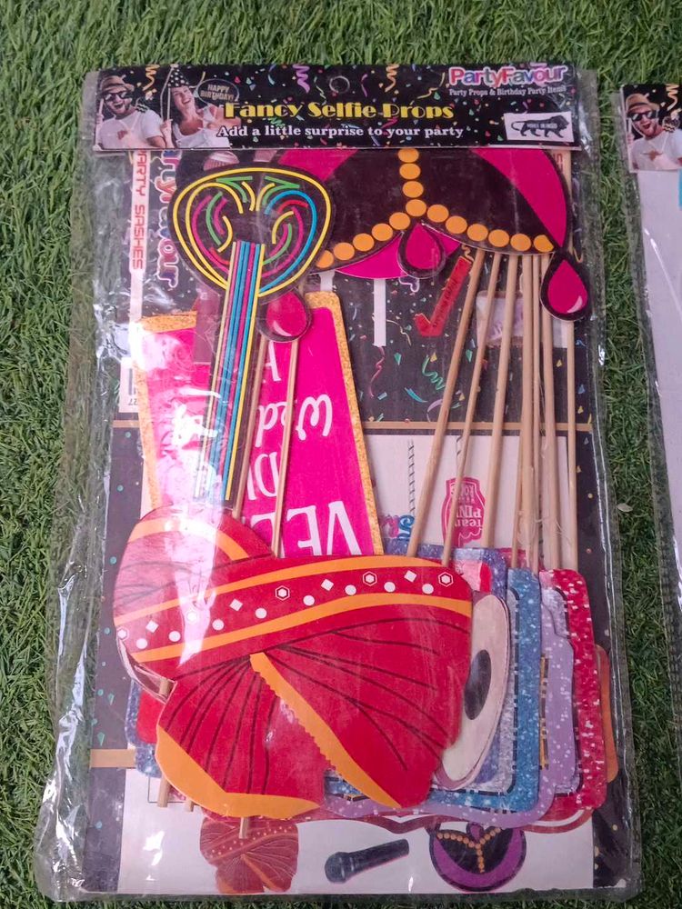 PartyFavour Selfie Props - 2set