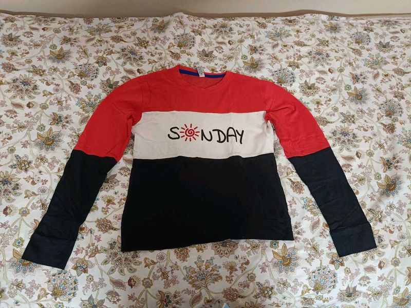 Colorblock Long Sleeve Top