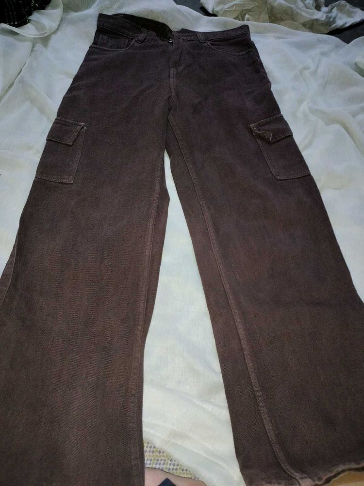 Brown Cargo Pants