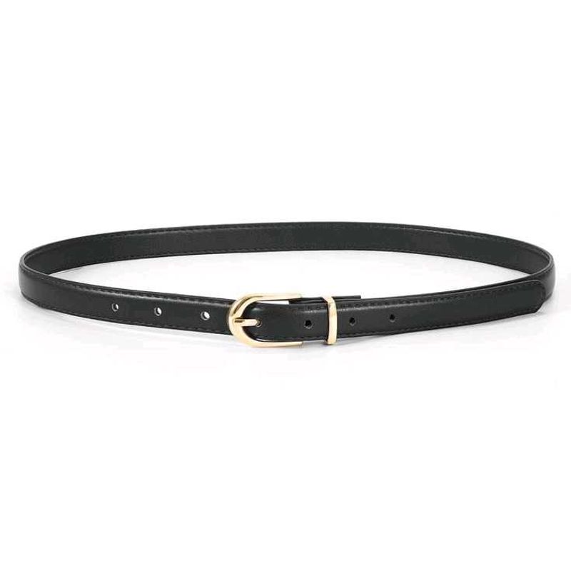 black Leather Belt