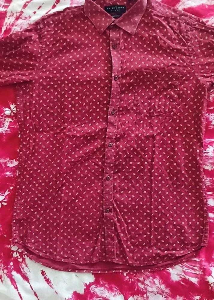 Men's Printed Short Sleeve Shirt