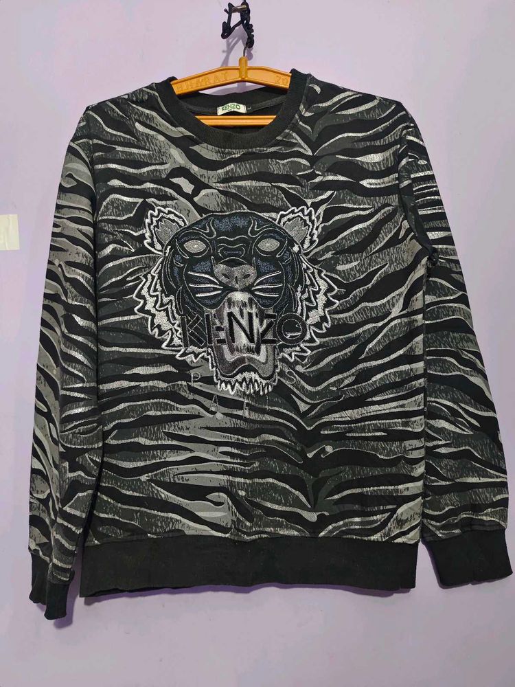 Kenzo Tiger Print Sweatshirt Size L