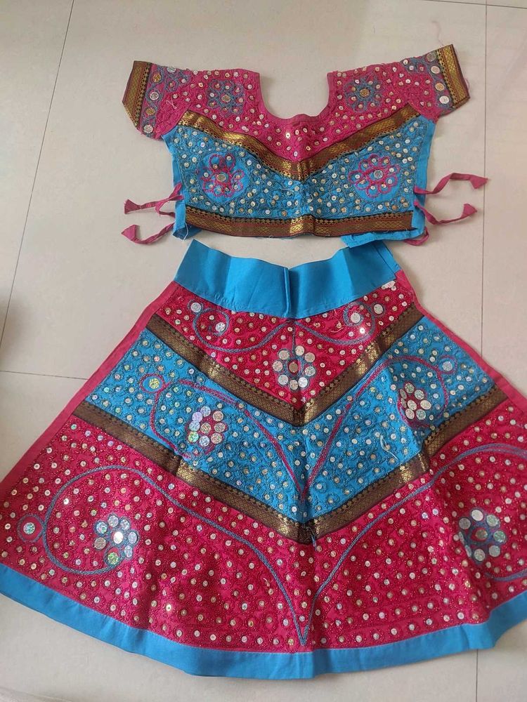 Embroidered Lehenga Choli Set