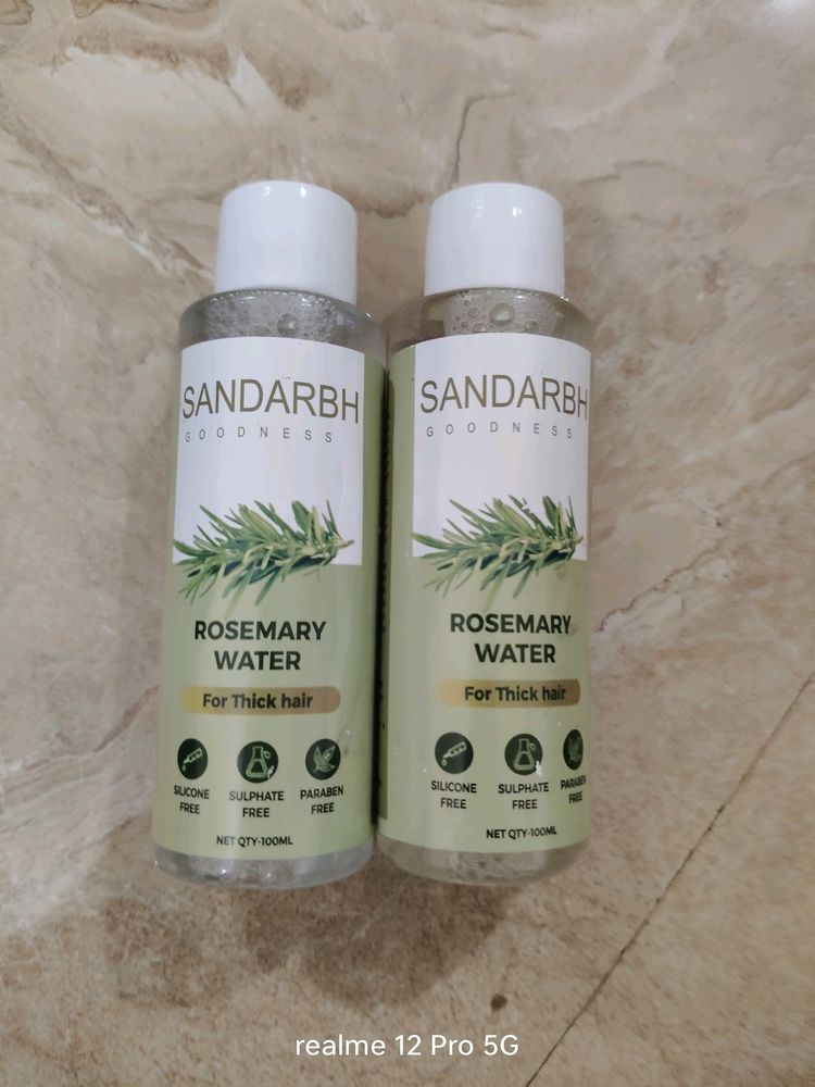 Goodness Rosemary Hair Water