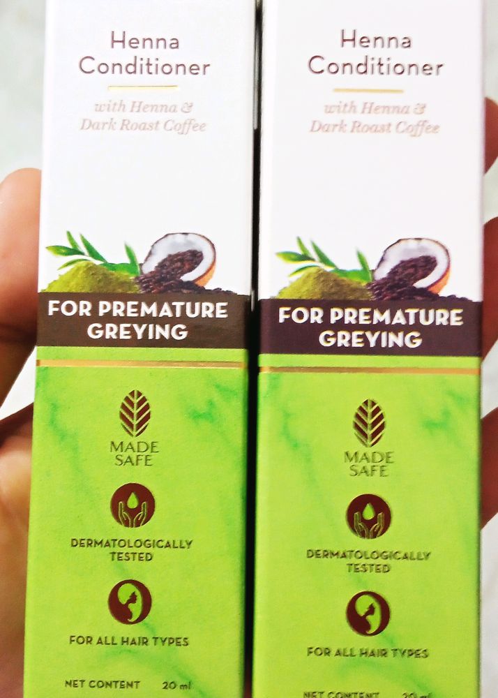 Diwali 🕯 Offer Pack Of 2⃣ Mamaearth Henna Conditi