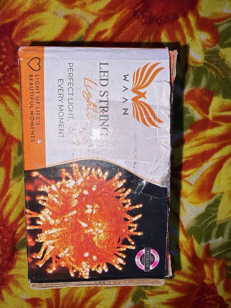 orange fairy light