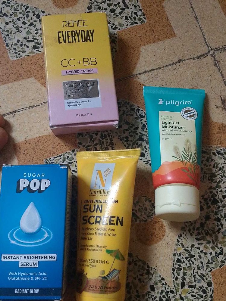 Skincare Set - CC Cream, Moisturizer &amp; Serum